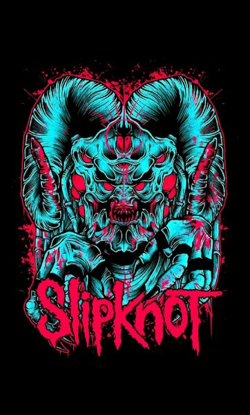 Слипкнот группа Постер