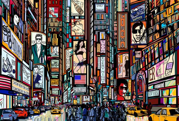 Постеры в стиле поп-арт