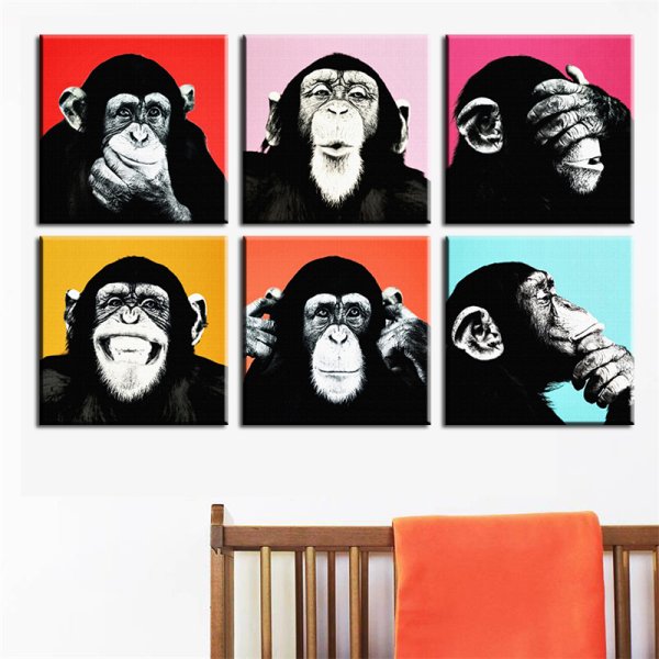 Обезьяны не слышу не вижу