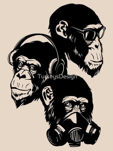 Три обезьяны