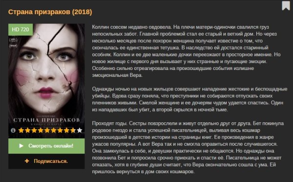 Город призраков фильм 2018