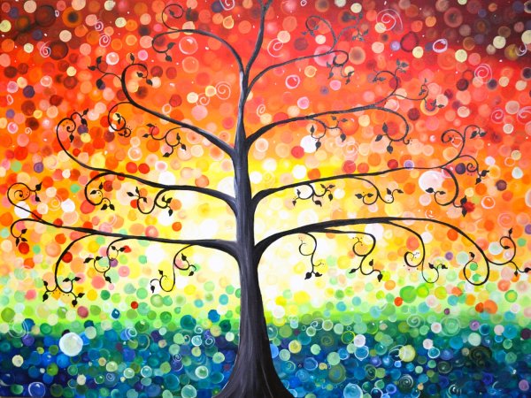 Волшебное дерево картина