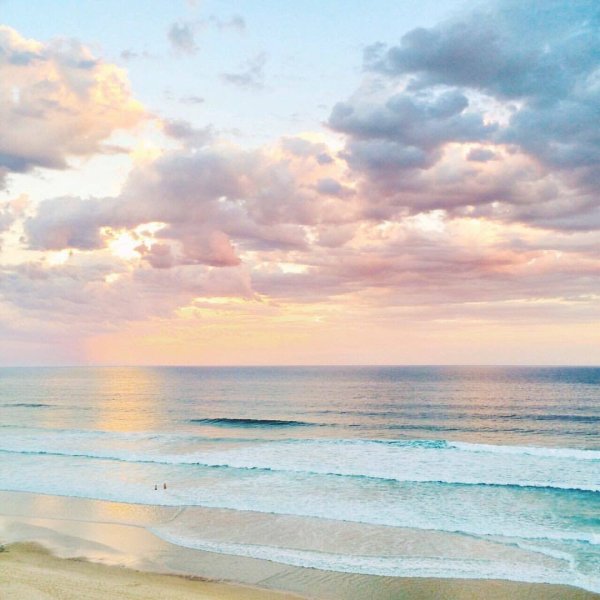 Пейзаж в пастельных тонах