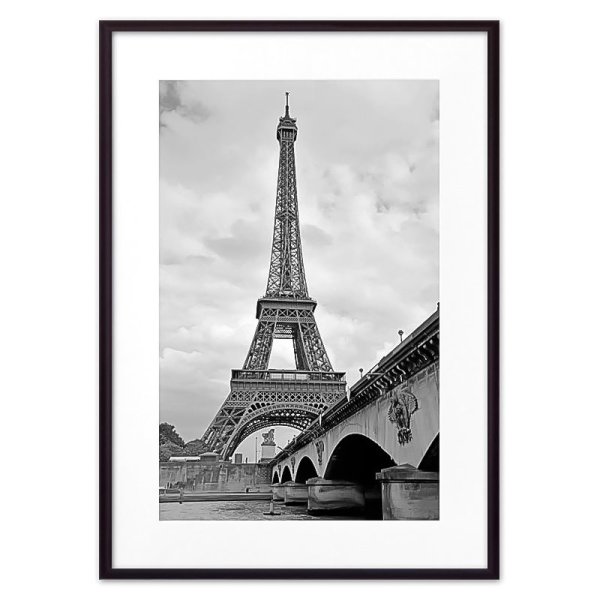 Черно-белые постеры для интерьера