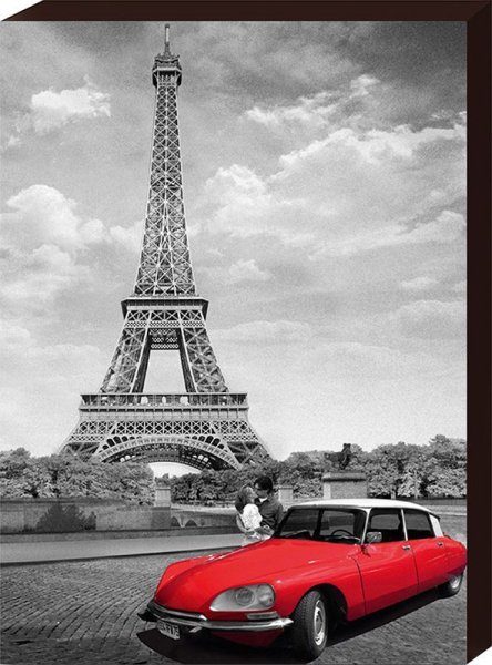 Картина по номерам Париж Эйфелева башня