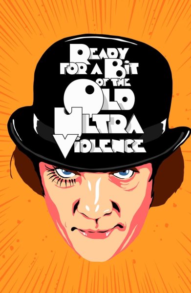 Заводной апельсин фильм Постер