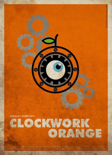 Заводной апельсин фильм 1971 плакаты