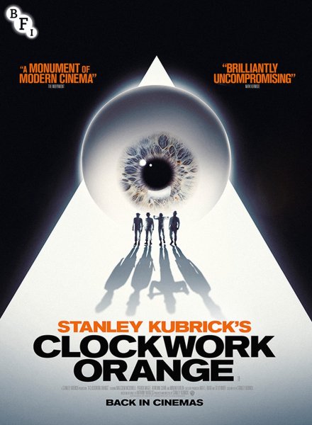 Минималистичный Постер заводной апельсин