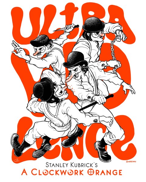 Clockwork Orange Постер