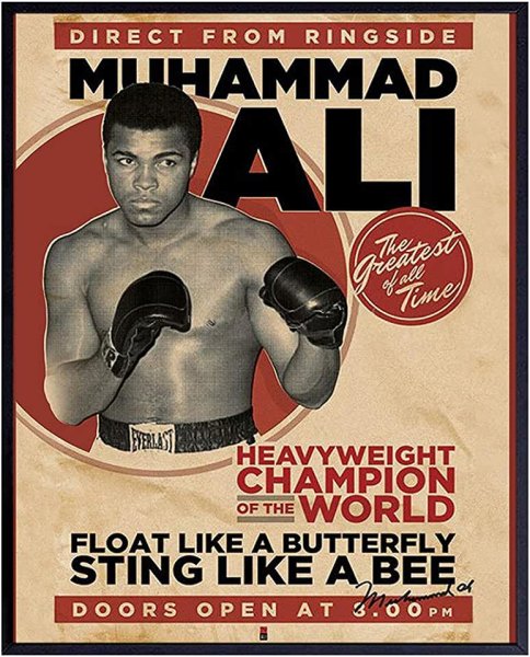 Постер Мохаммед Али