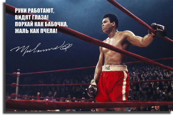 Великий боксер Мухаммед Али