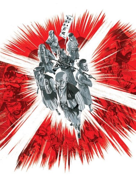 Семь самураев фильм арт