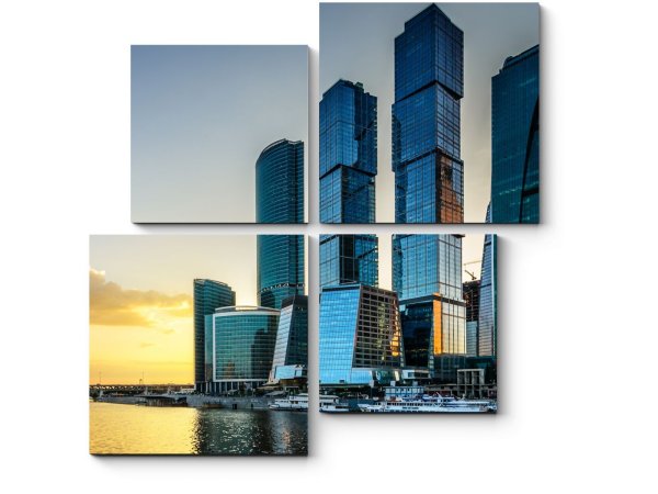 Постер Москва-Сити