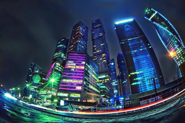 Москва Сити 4к