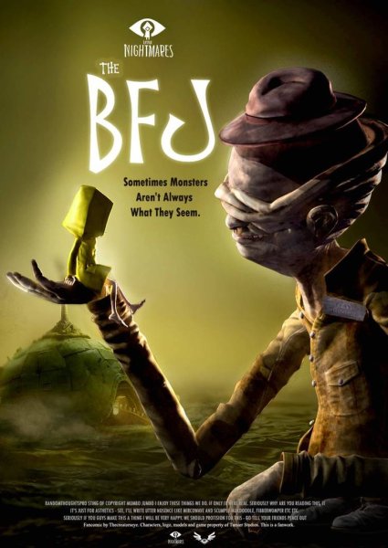 Постер а2 little Nightmares