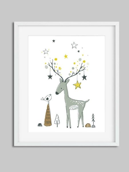 Новогодние принты в скандинавском