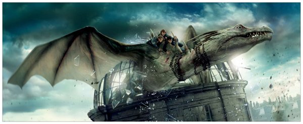 Гарри Поттер и дары смерти 2 дракон