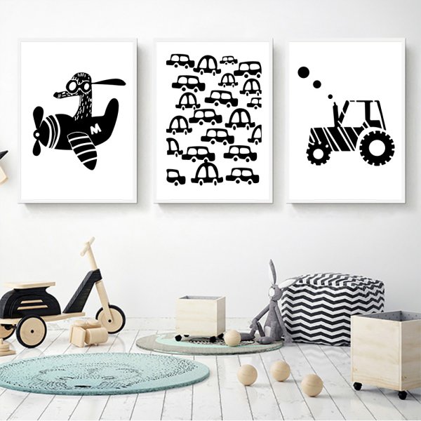 Картины в детскую мальчику