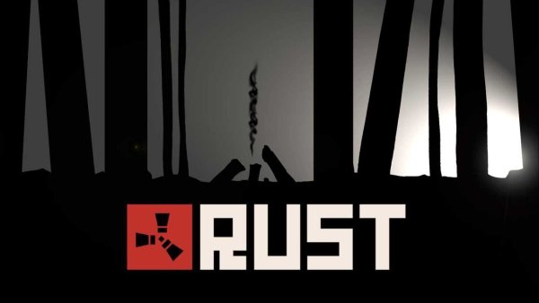 Логотип игры Rust