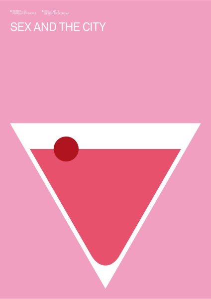 Плакат в стиле минимали