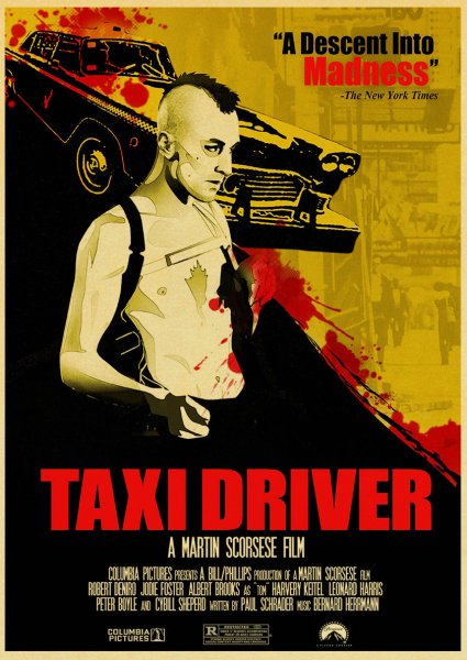 Таксист фильм 1976 Постер