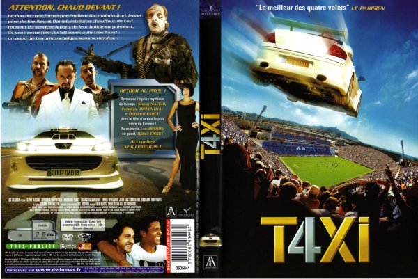 Taxi 4 2007 Постер