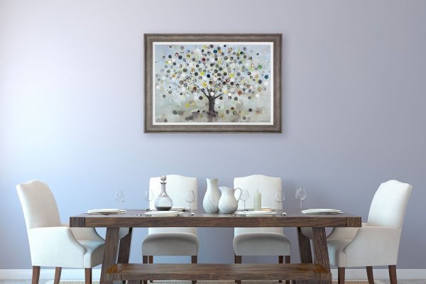 Репродукция в раме Hoff дерево