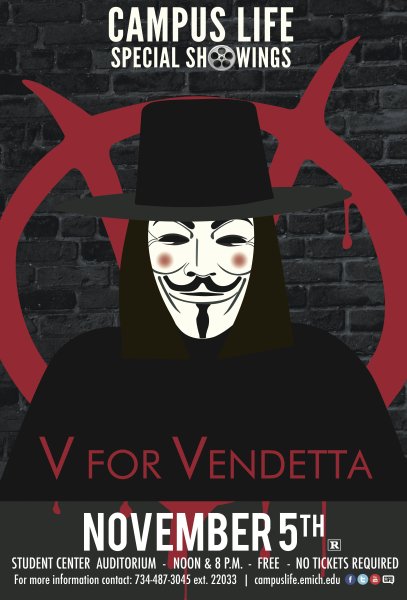 V for Vendetta Постер