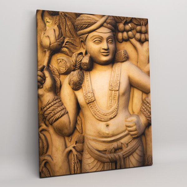 Будда на холсте