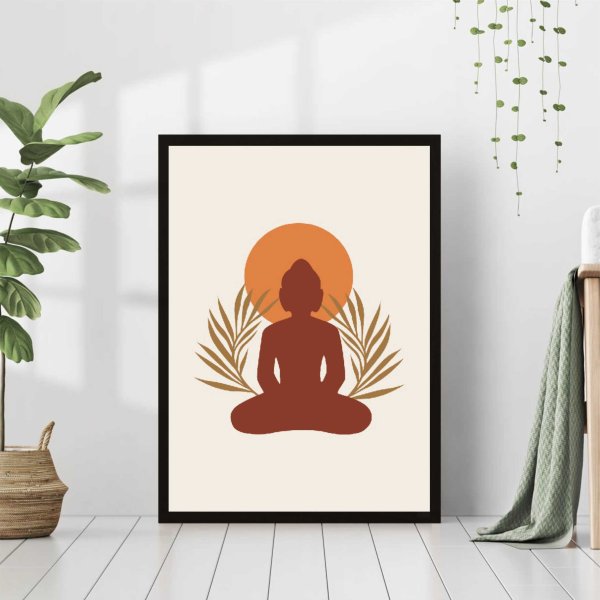 Будда в интерьере