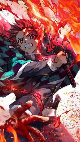 Аниме клинок рассекающий демонов Танджиро