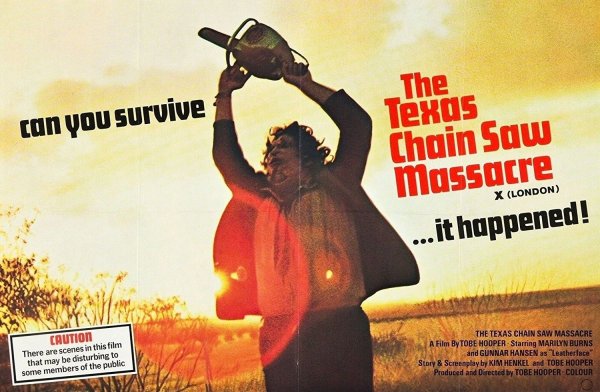 The Texas Chainsaw Massacre 1974 Постер