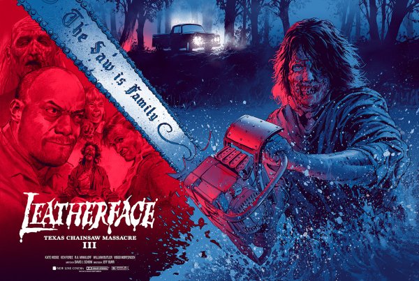 Leatherface: Texas Chainsaw Massacre III Постер