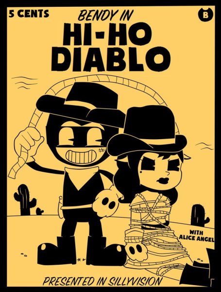 Bendy and the Ink Machine плакаты Boris