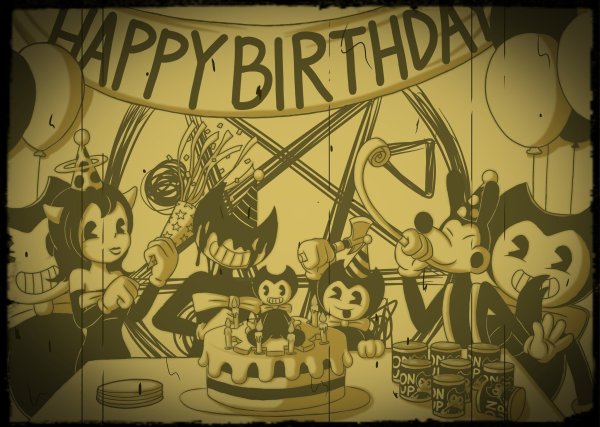 БЕНДИ плакаты из игры