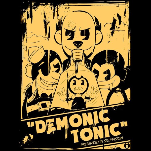 Bendy and the Ink Machine плакаты из игры