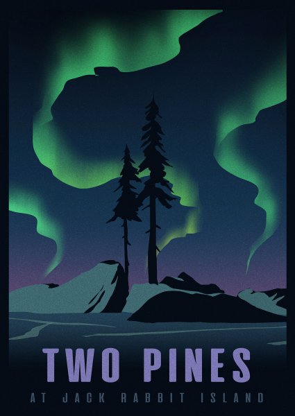 Темные плакаты