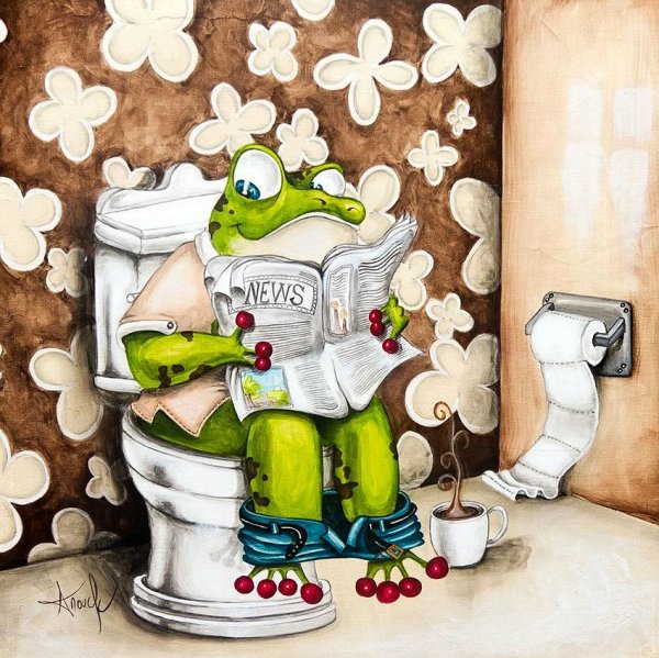 Плакат в туалет