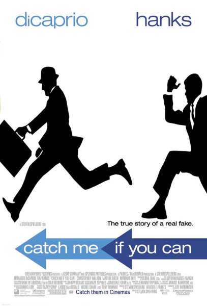 Поймай меня если сможешь фильм Постер