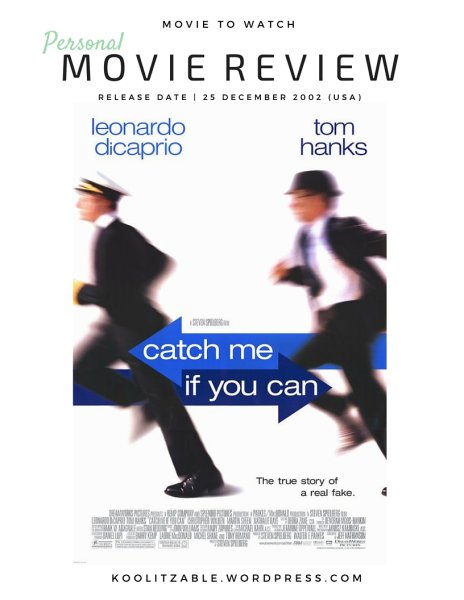 Catch me if you can (2002) Постер