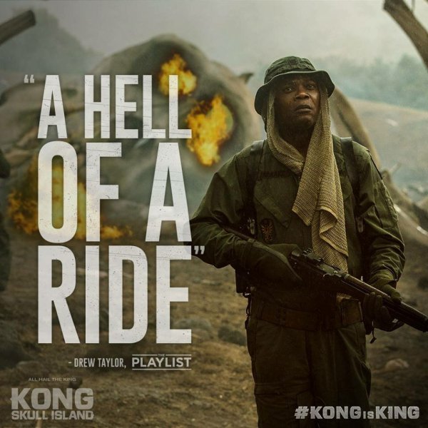 Конг остров черепа 2017 Постер