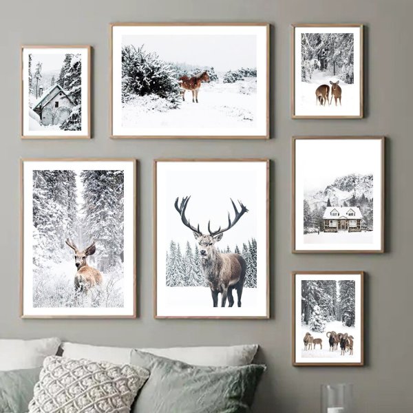 Картины в скандинавском стиле для печати