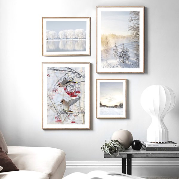 Зимние постеры на стену