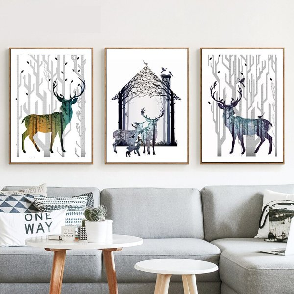 Панно в скандинавском стиле