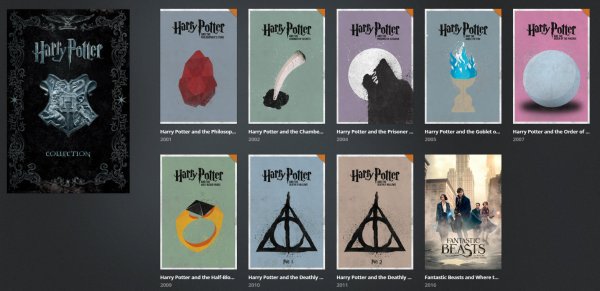 Ретро плакат Гарри Поттер