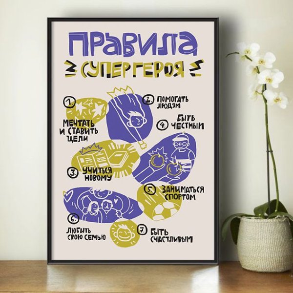 Правила комнаты Постер