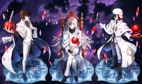 Бродячие собаки Бунго аниме