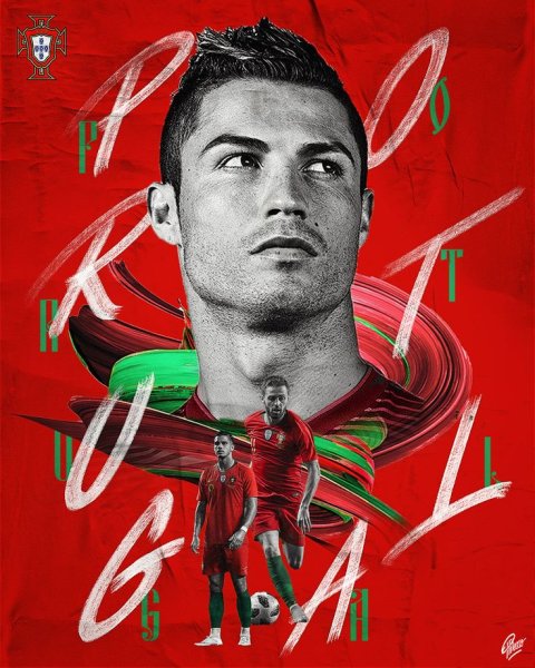 Криштиану Роналду Постер