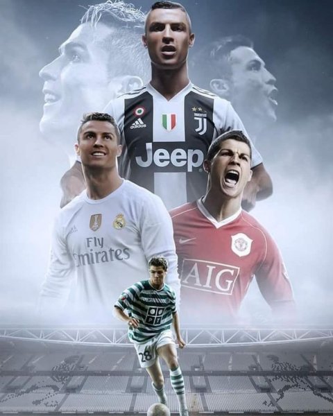 Постер Кристиану Роналду