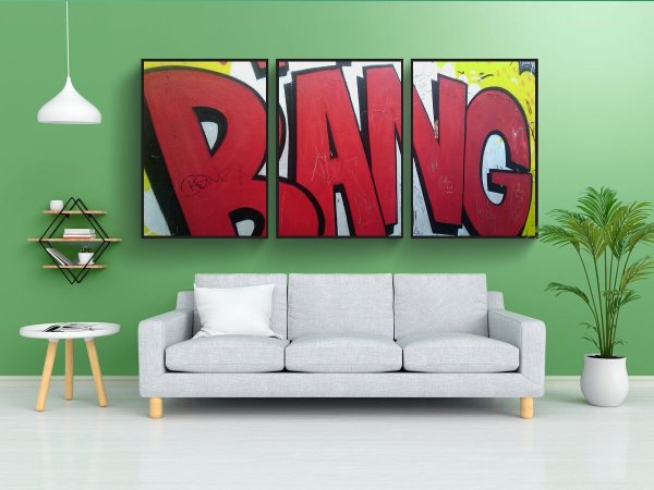 Постеры граффити для интерьера